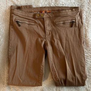 Tory Burch Chino Pant Equestrian Riding Khaki 29